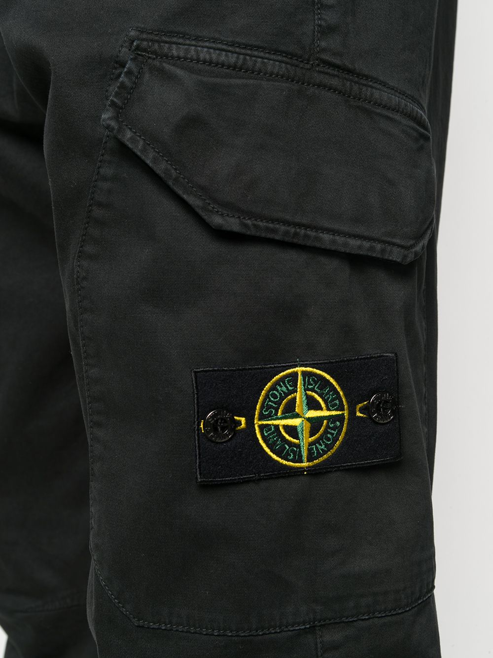 фото Stone island брюки карго кроя слим