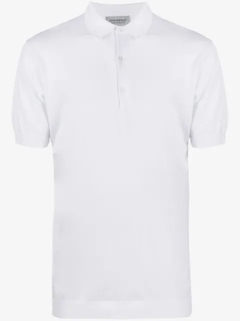 John Smedley straight polo shirt