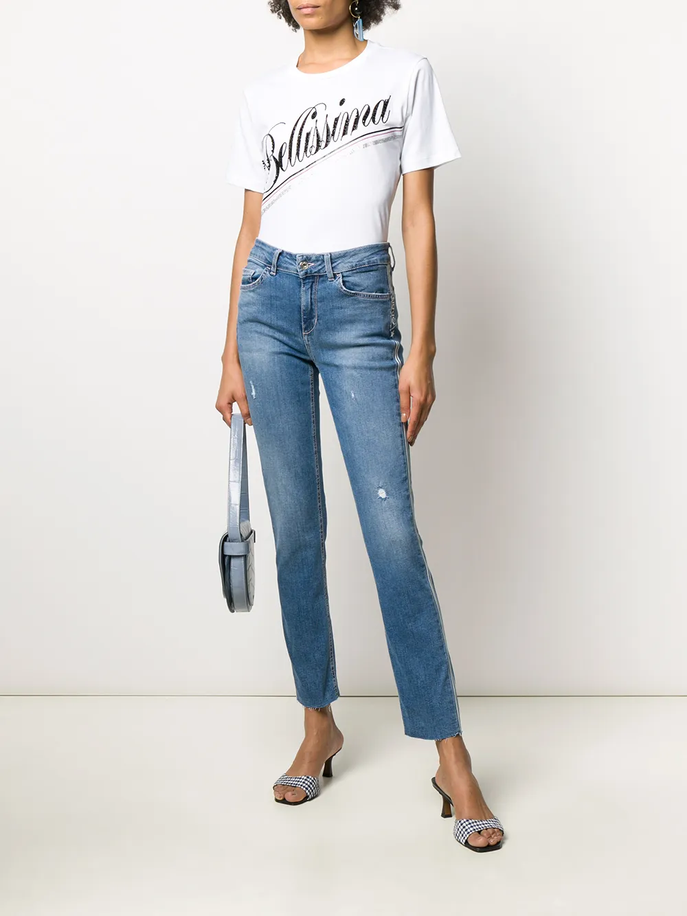 LIU JO Slim-fit jeans Blauw