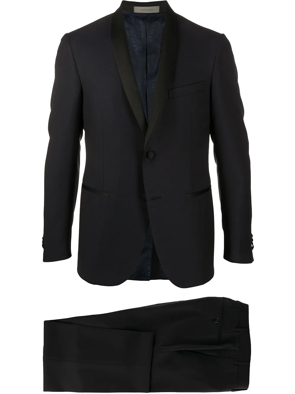 Corneliani jakkesæt med dele i smal pasform | blå | Image 1