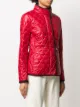 Fay mock neck quilted jacket