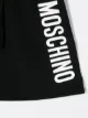 Moschino Kids تنورة بشعار الماركة مطبوع