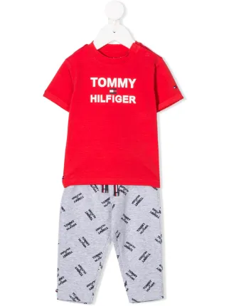 tommy hilfiger two piece short set