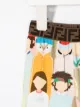 Fendi Kids بنطال مطبوع فندي فريندز