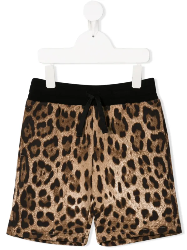 Kids leopard shorts Clearance
