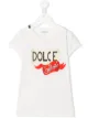 الصورة 1 من Dolce & Gabbana Kids تيشيرت بطبعة شعار الماركة
