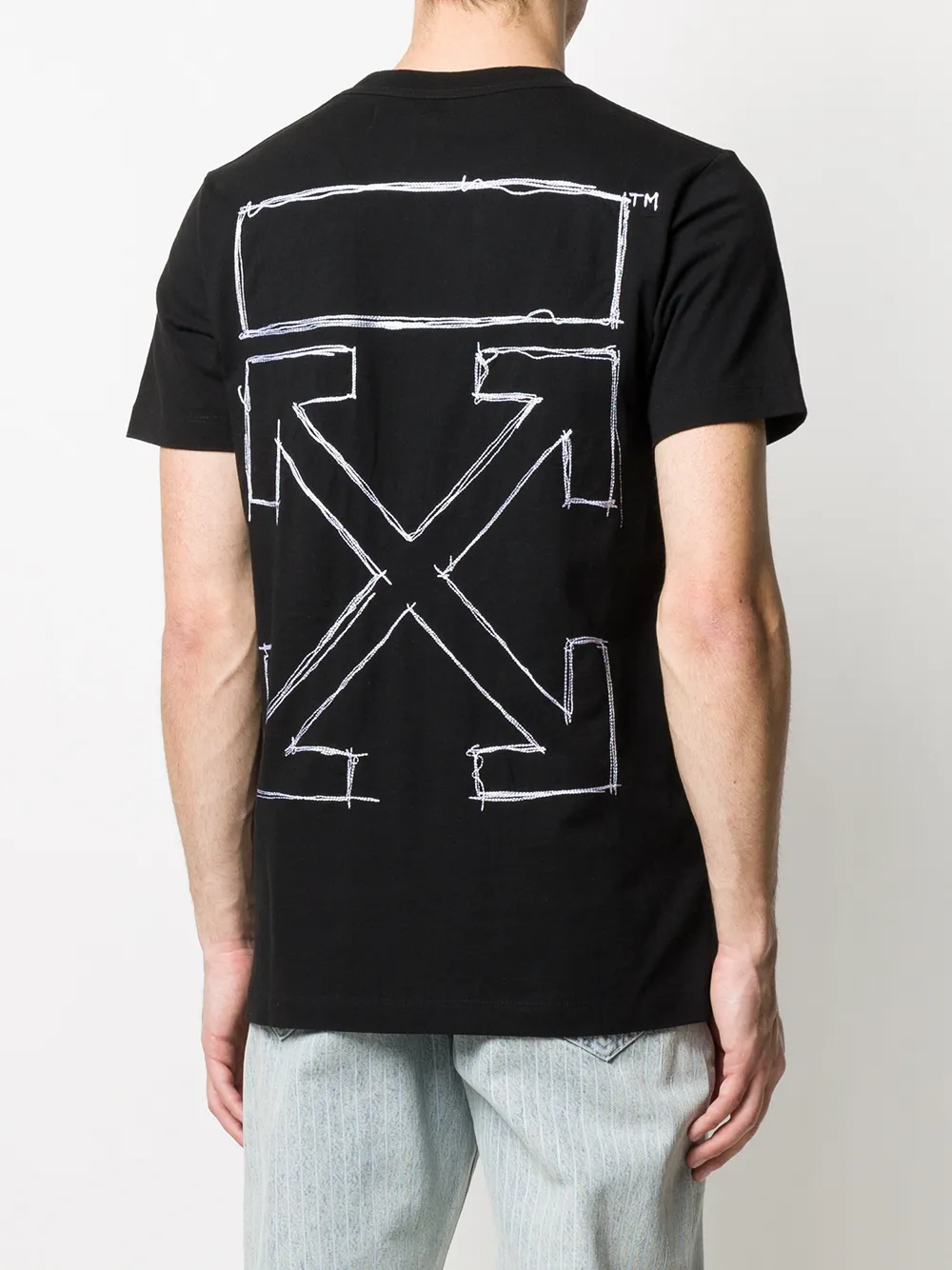 off white sketch tee
