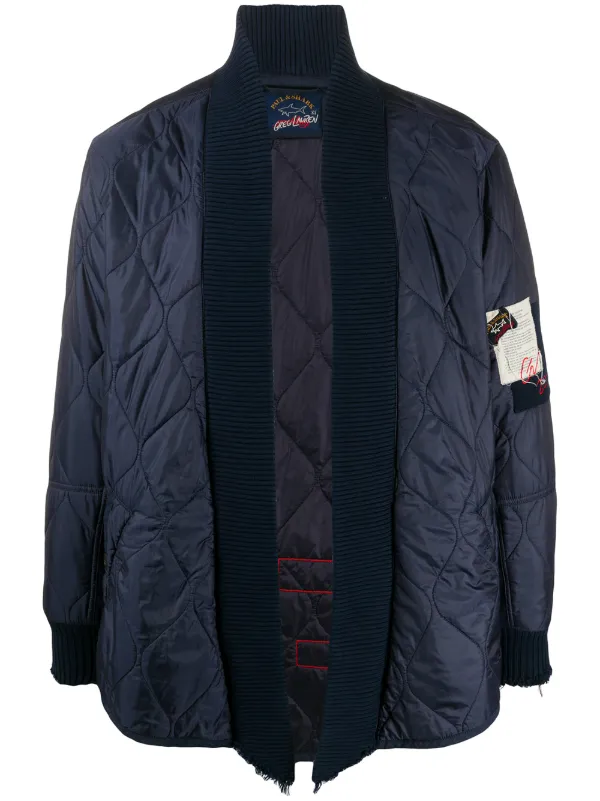 paul and shark quilted jacket