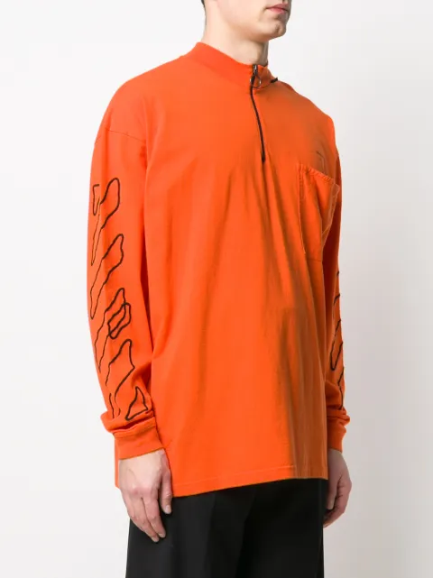 Off-White abstract arrows detail 