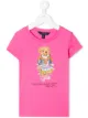 الصورة 1 من Ralph Lauren Kids تيشيرت بطبعة دب وشعار الماركة