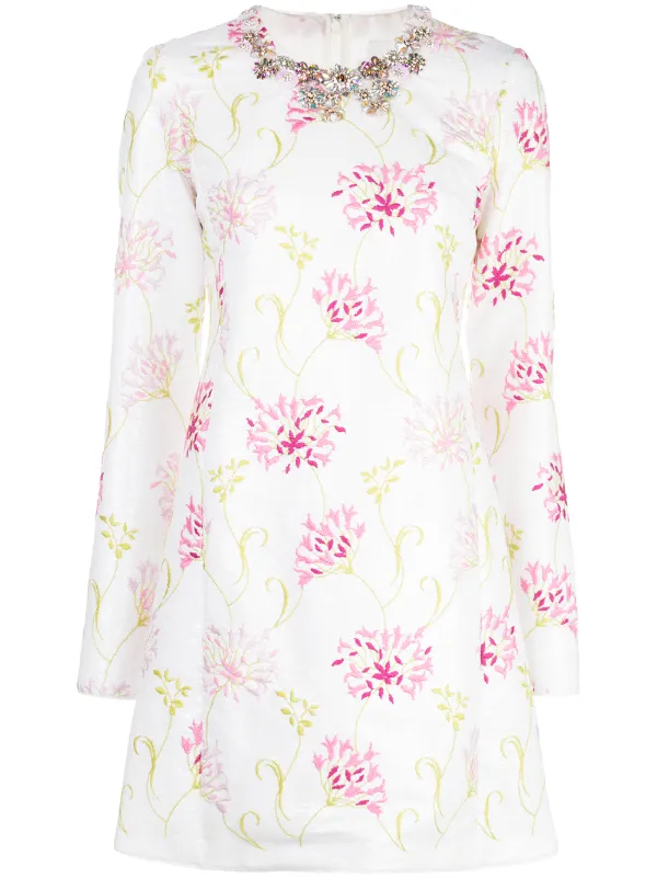 Giambattista Valli Floral Applique 