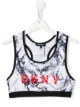 الصورة 1 من Dkny Kids بلوزة صدرية بشعار الماركة بلمسة رخامية