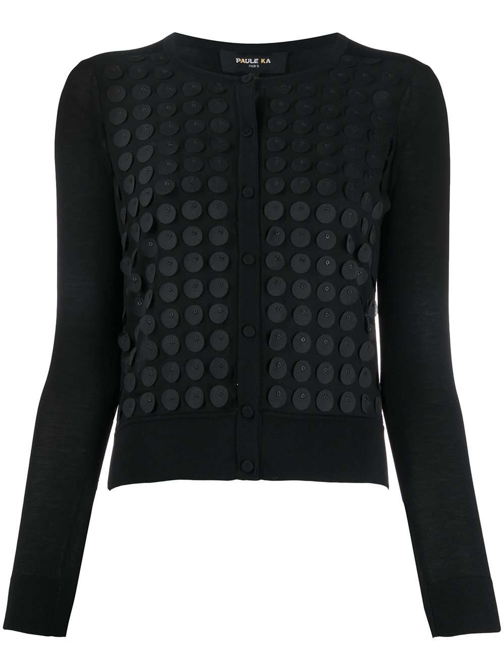 Paule Ka Cardigan Mit Punkten In Black