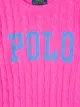 Ralph Lauren Kids كنزة منسوجة بحياكة الضفيرة