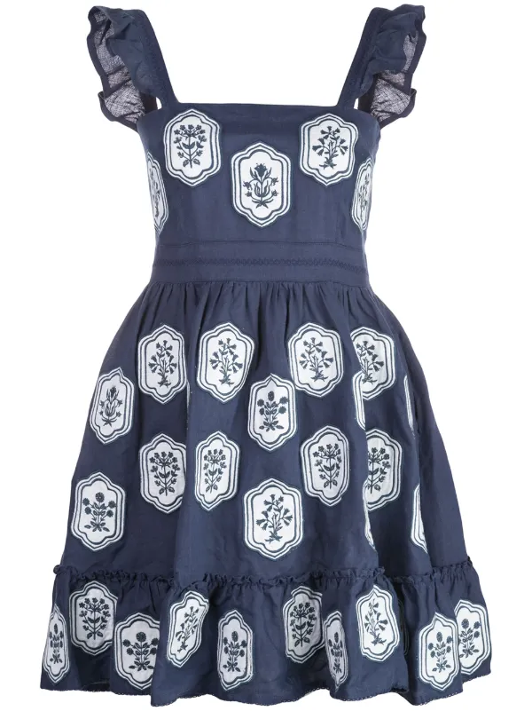 agua by agua bendita herbarium dress