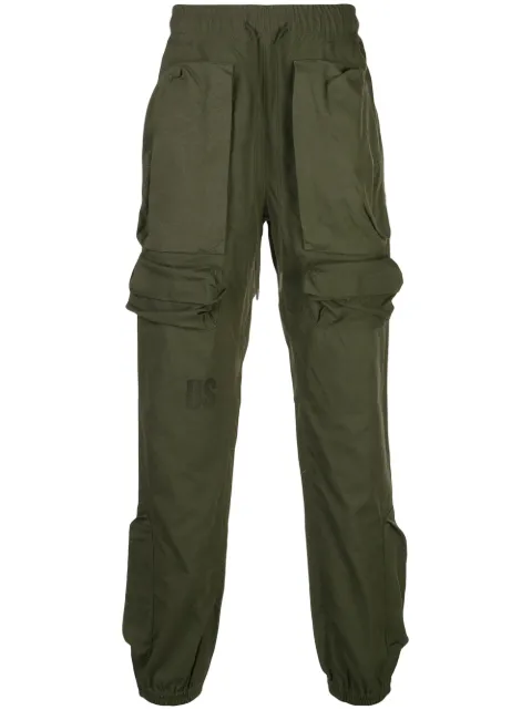 drawstring cargo trousers