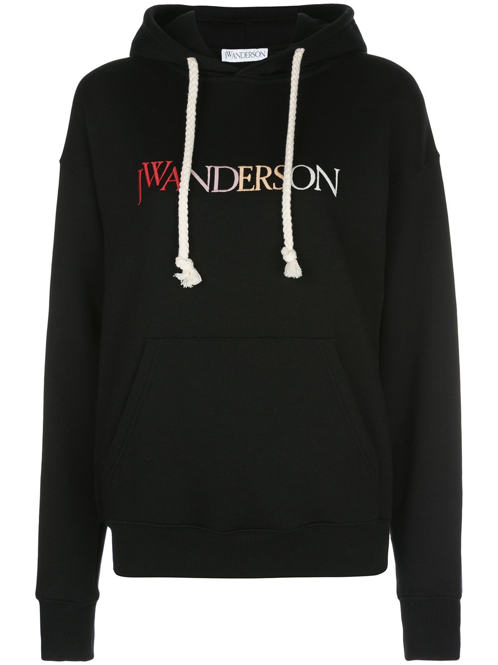 фото Jw anderson embroidered logo hoodie