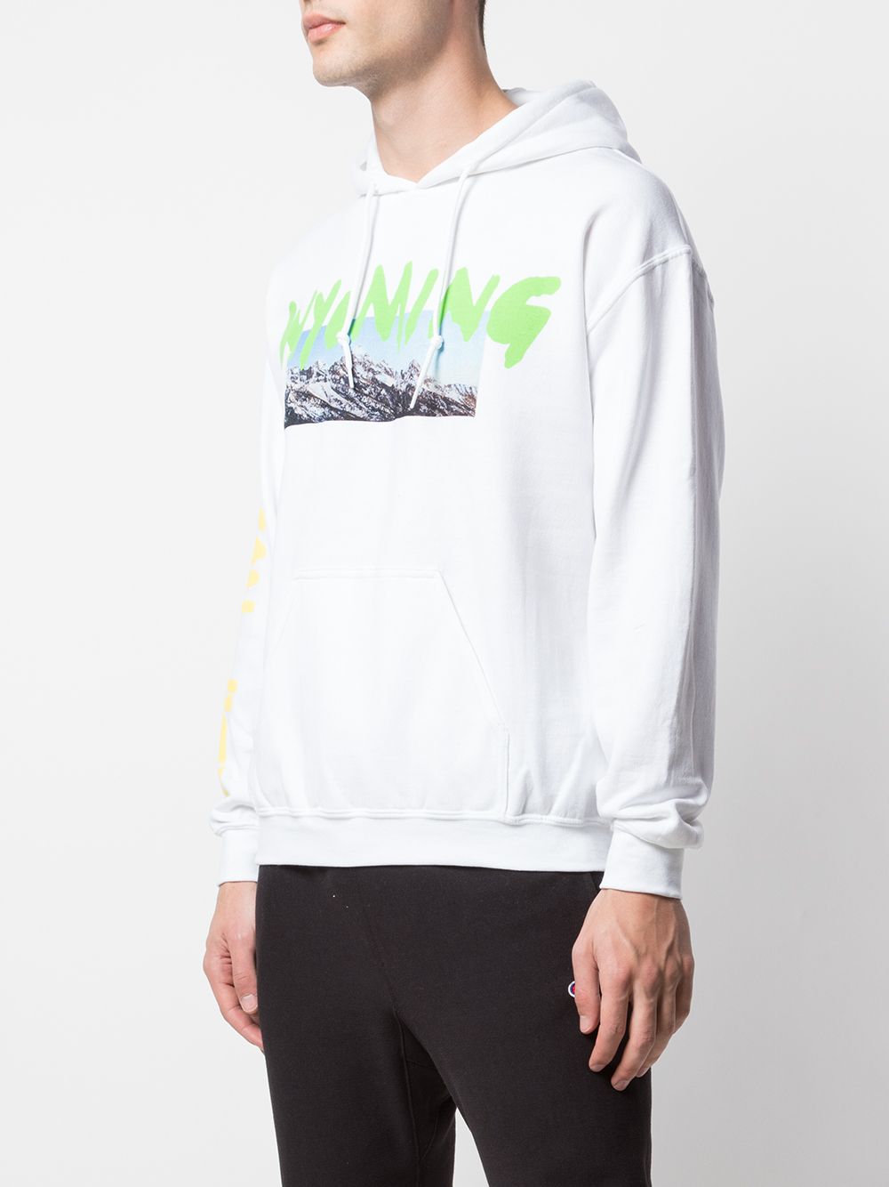 фото Kanye west wyoming print hoodie