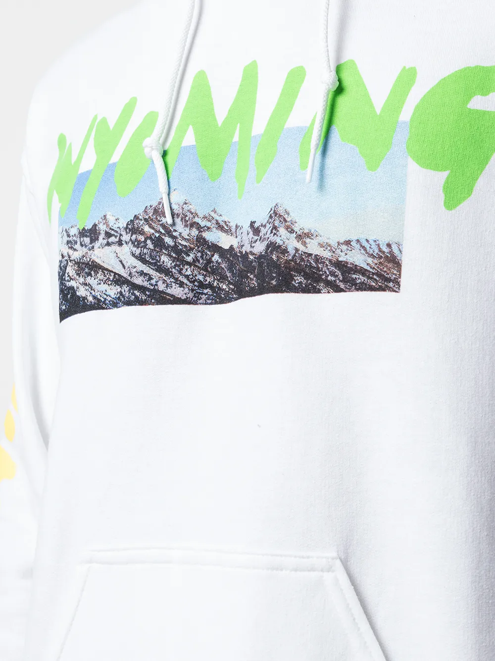 фото Kanye west wyoming print hoodie