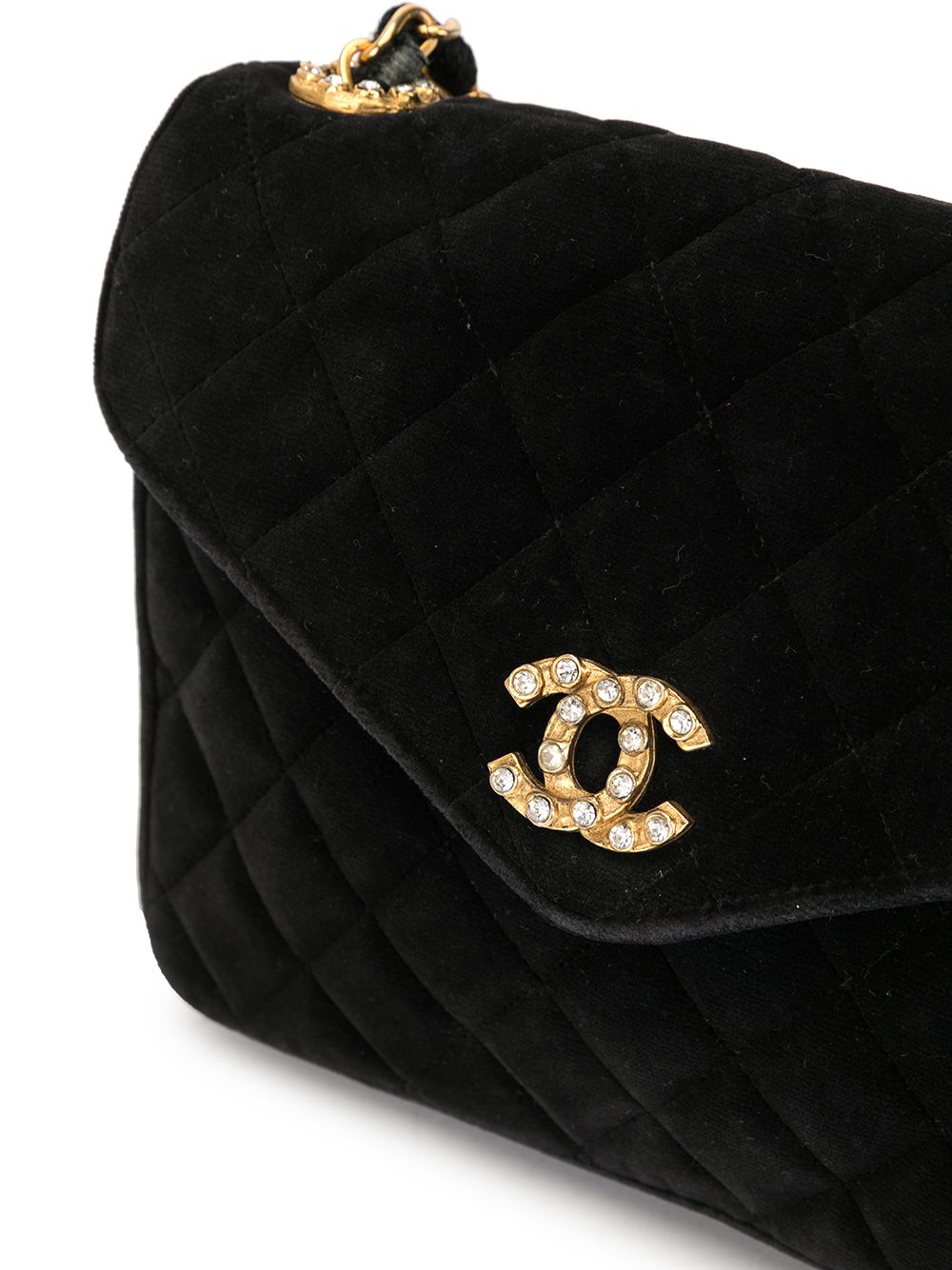 фото Chanel pre-owned стеганая сумка на плечо 1985-1993-х годов