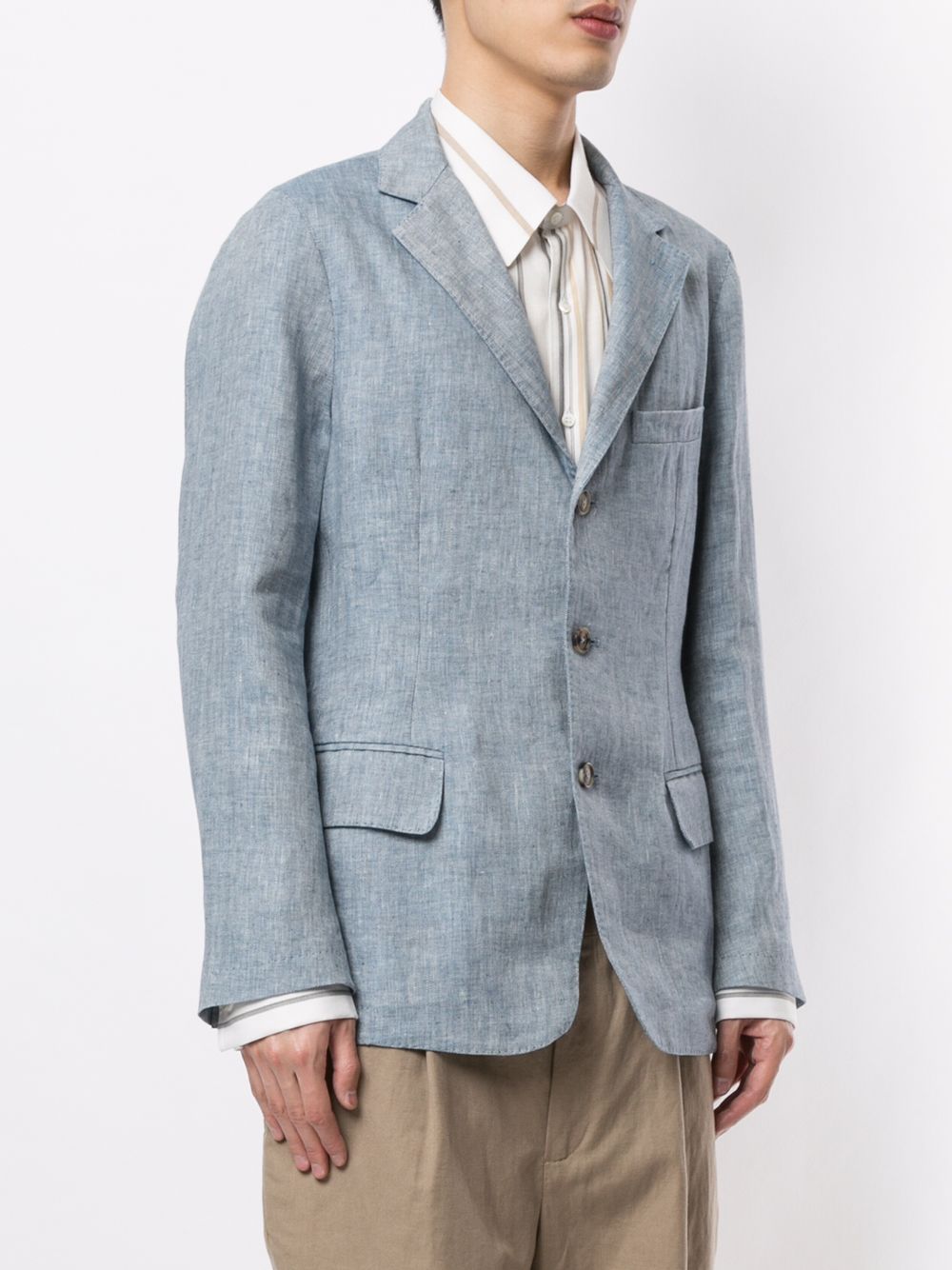 фото 120% lino lightweight linen blazer