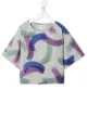 الصورة 1 من Bobo Choses abstract-print wide-sleeves T-shirt