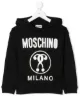 الصورة 1 من Moschino Kids سويت شيرت بغطاء رأس وشعار
