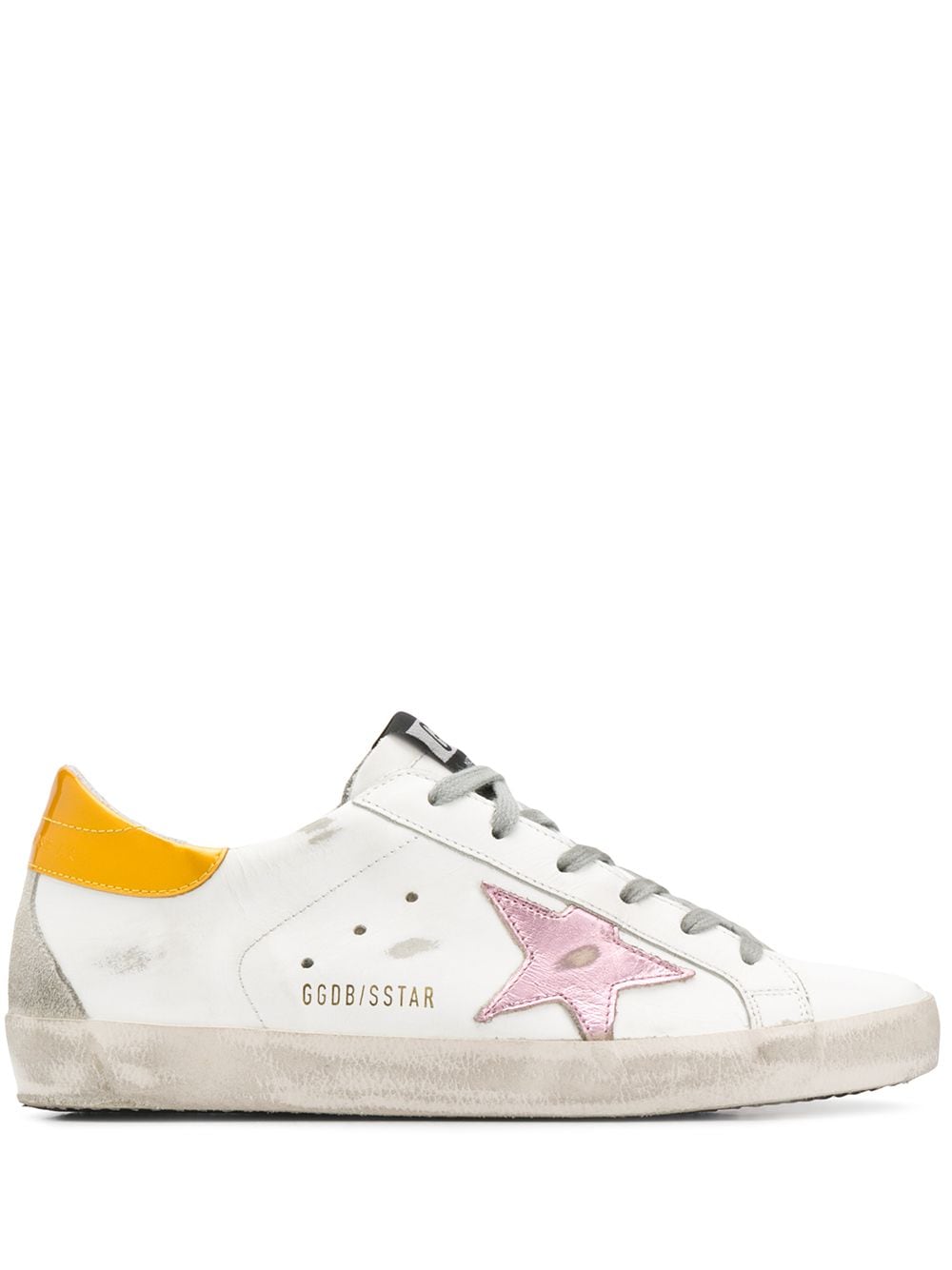 Golden Goose Superstar Trainers In White