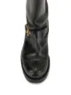 Chanel Pre-Owned CC stitch buckled boots