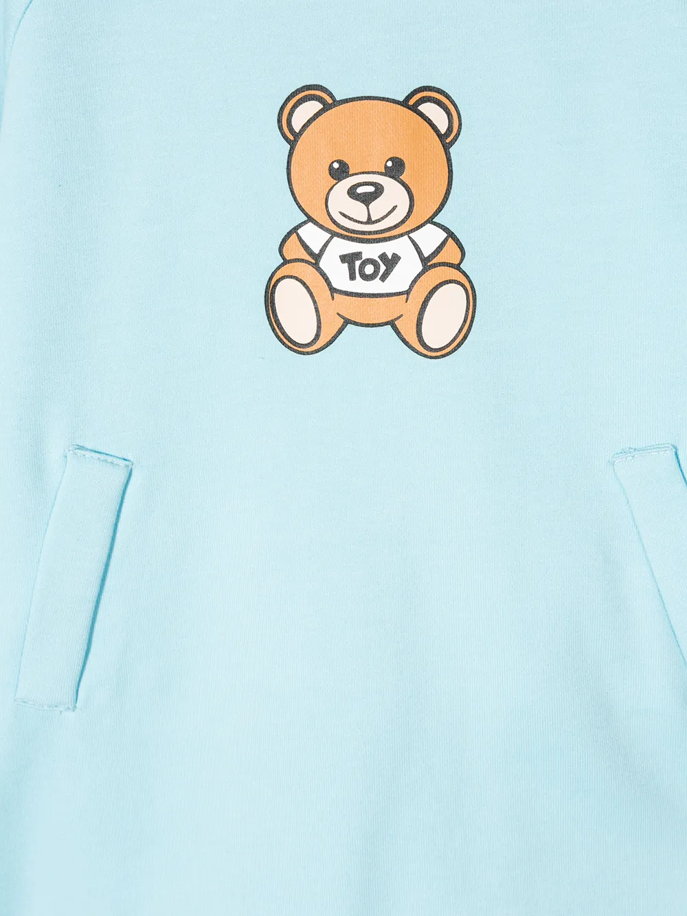 фото Moschino kids комбинезон для новорожденного с принтом toy bear