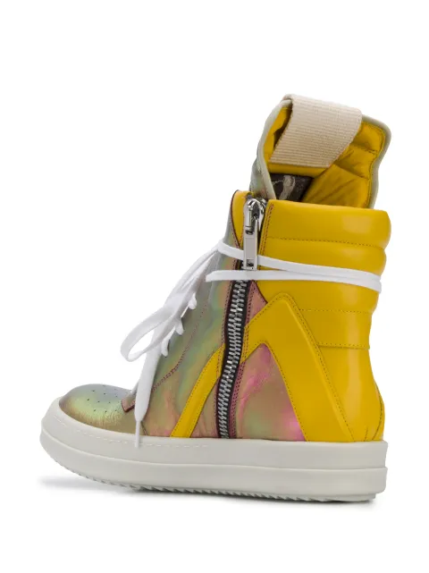 rick owens yellow sneakers