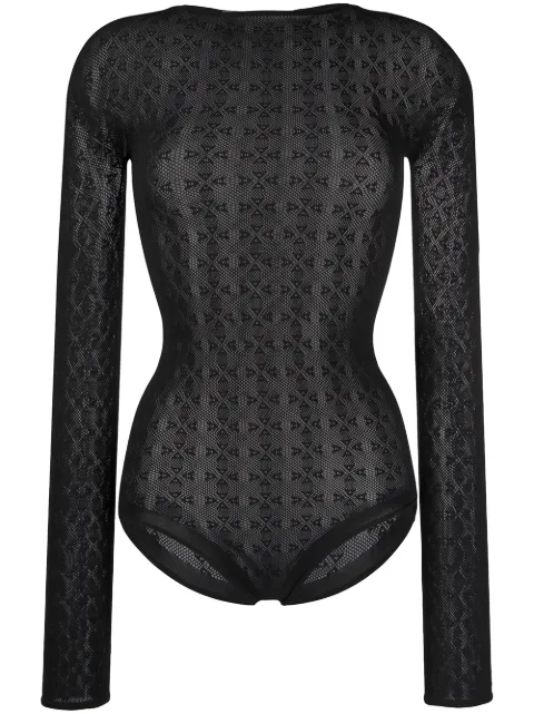 Shop 1017 ALYX 9SM long sheer-knitted body with Express Delivery - FARFETCH