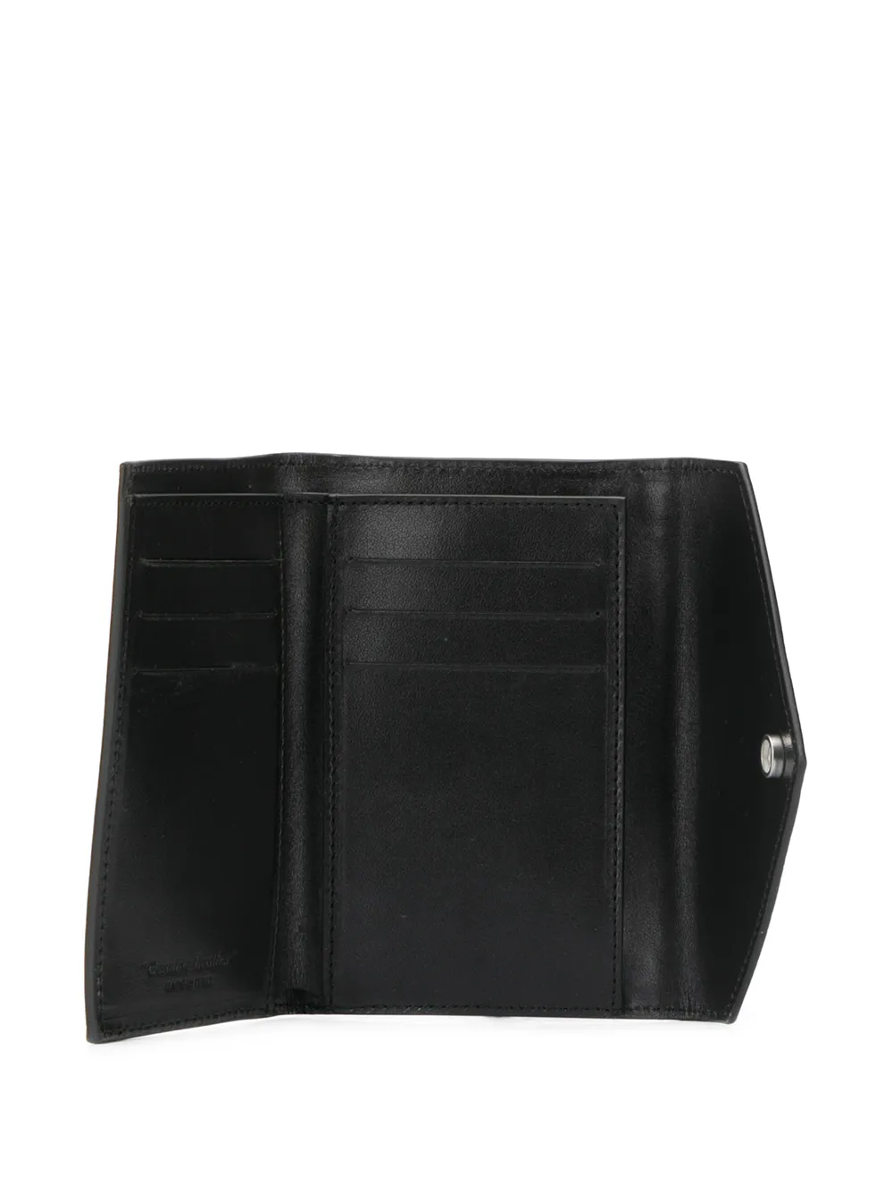 Off-White Pasjeshouder met logo reliëf Zwart