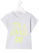 Image 1 of Alberta Ferretti Kids short sleeve slogan print T-shirt