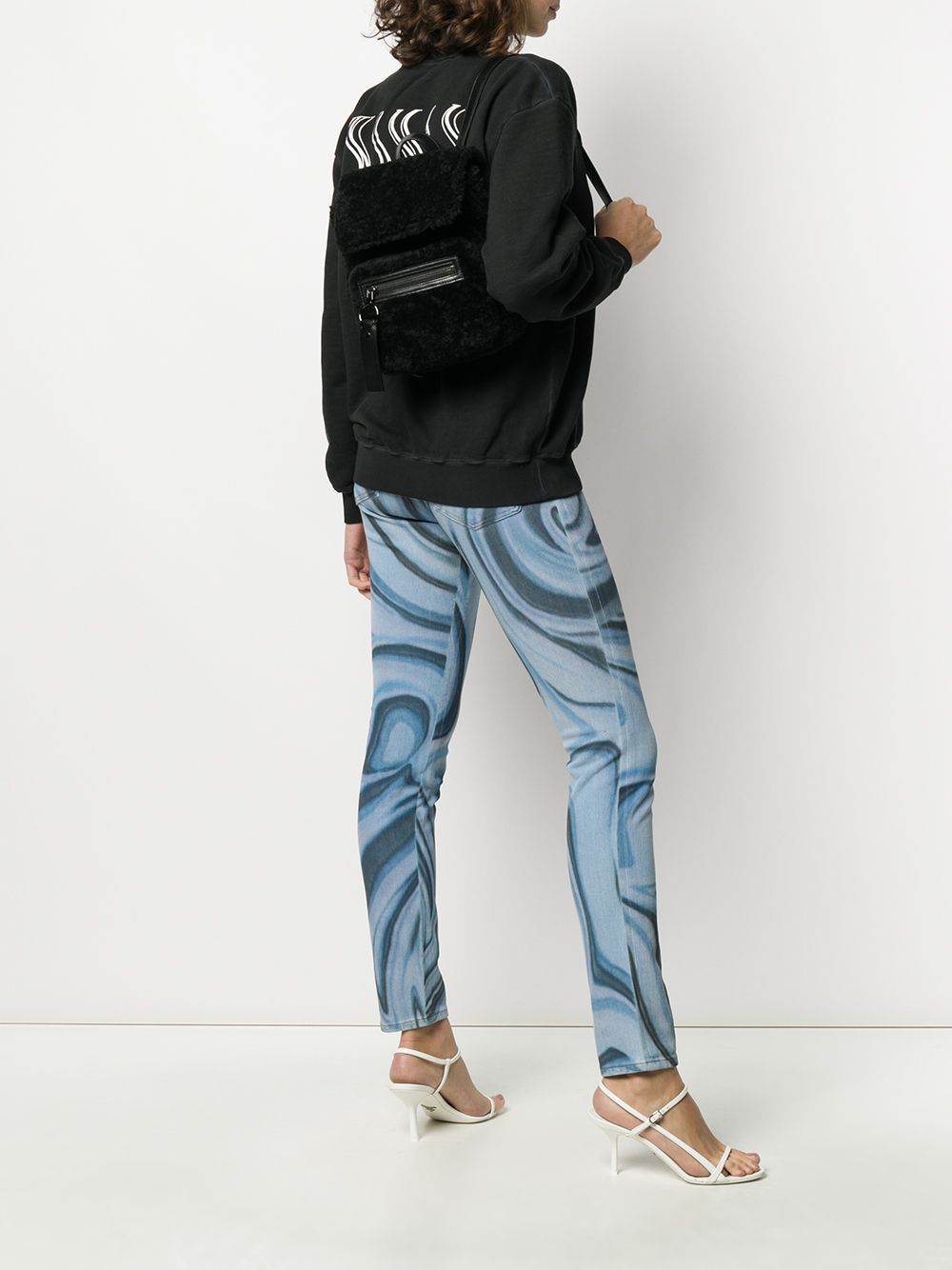 Off-White Montone rugzak - Zwart