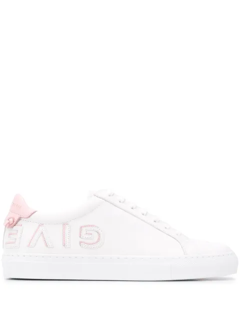 givenchy reverse logo sneakers pink