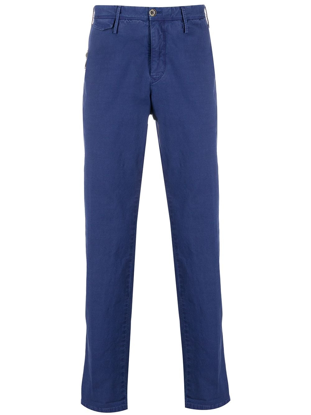 Pt01 Straight Leg Trousers In Blue