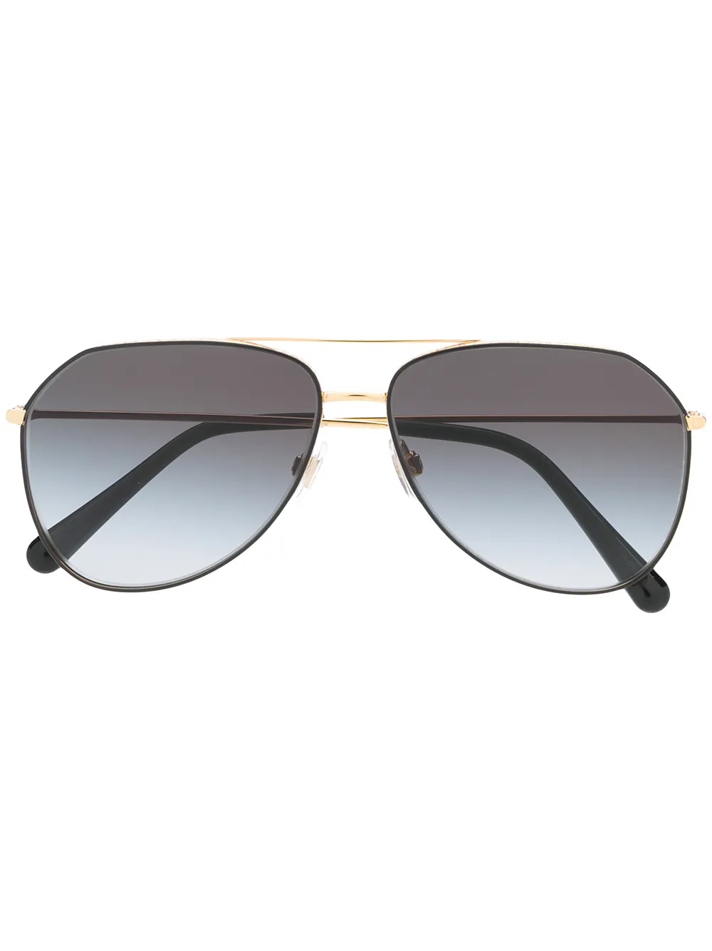 

Dolce & Gabbana Eyewear lentes de sol estilo aviador - Negro