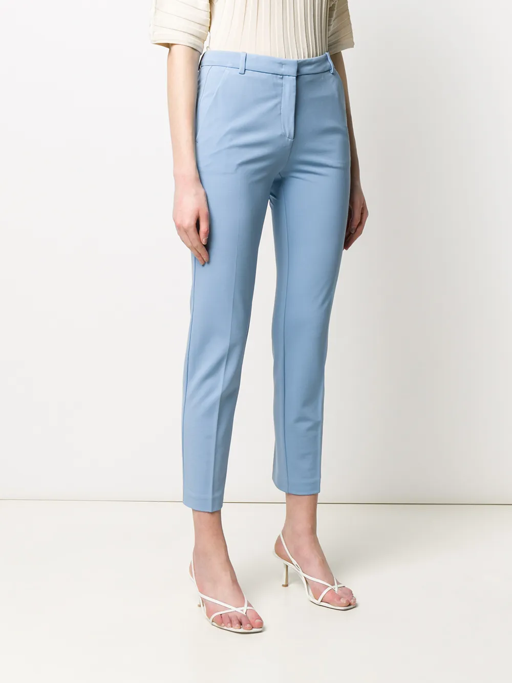  Pinko Bello 83 Hose Mit Gürtel   Blau 