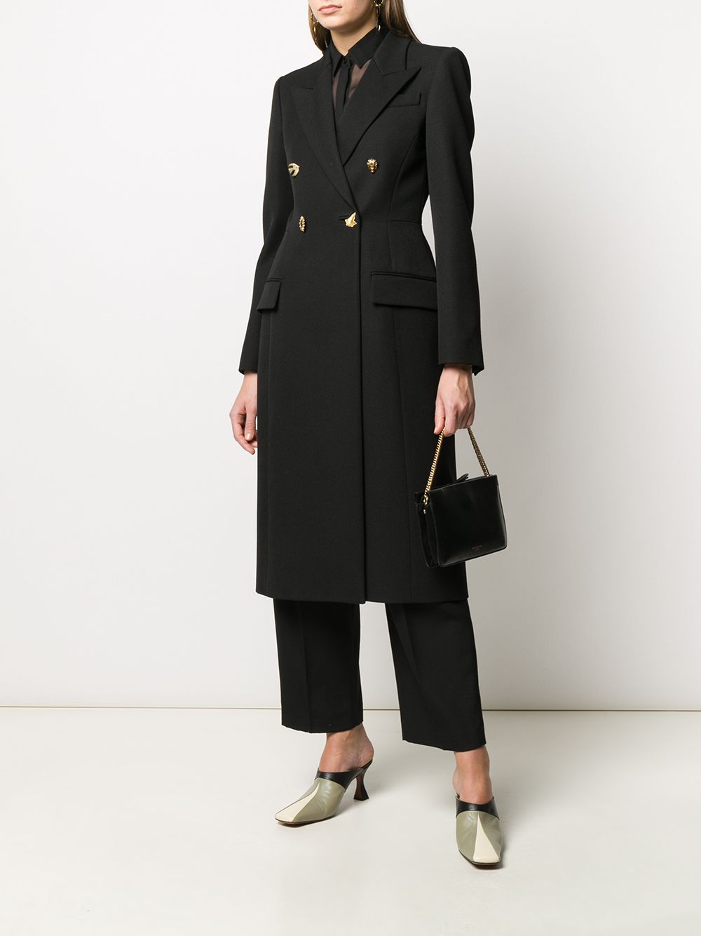 фото Givenchy двубортное пальто