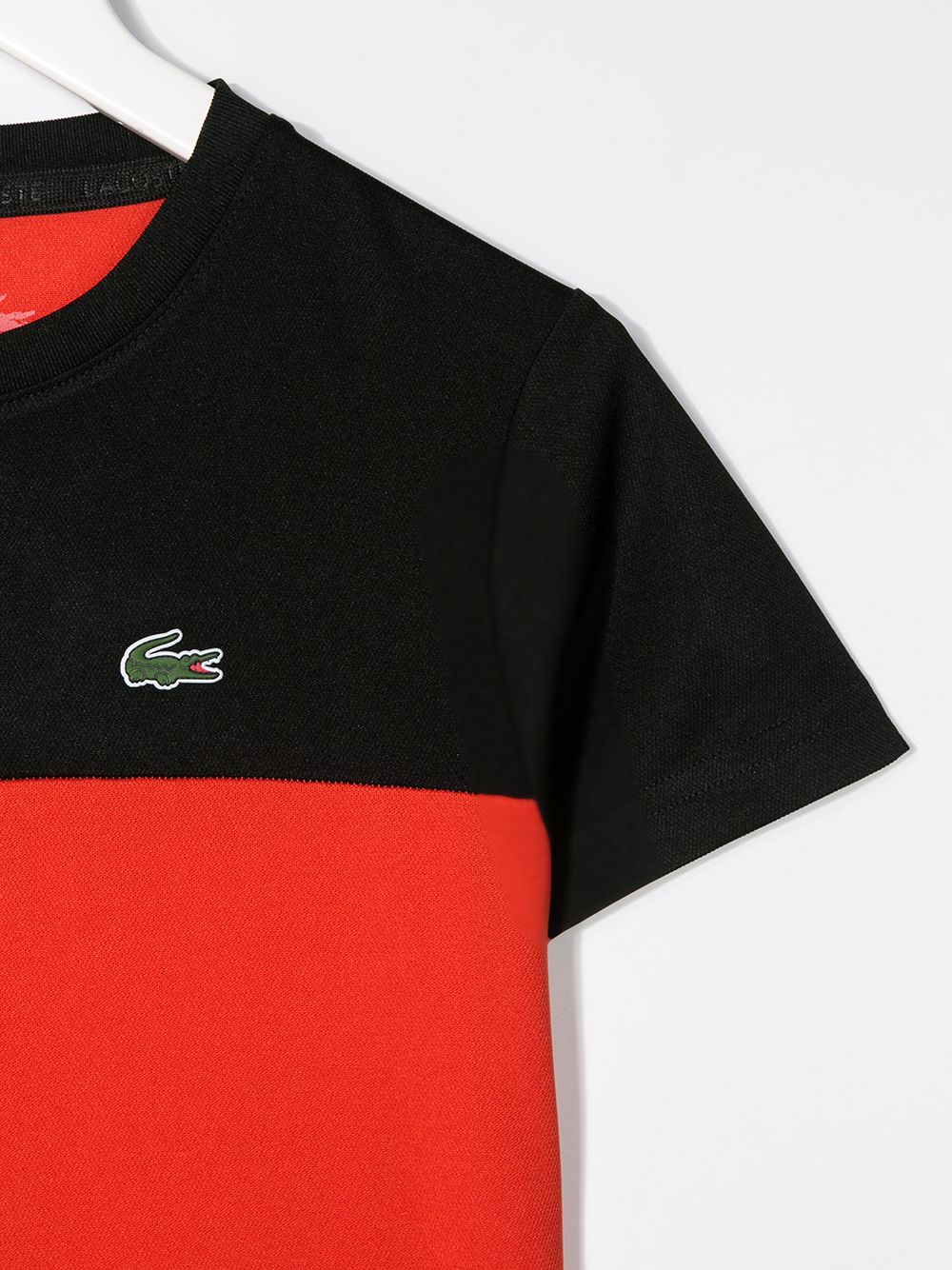 фото Lacoste kids футболка в стиле колор-блок