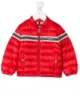 الصورة 1 من Moncler Kids جاكيت منفوخ بشريط بشعار الماركة