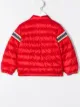 الصورة 2 من Moncler Kids جاكيت منفوخ بشريط بشعار الماركة