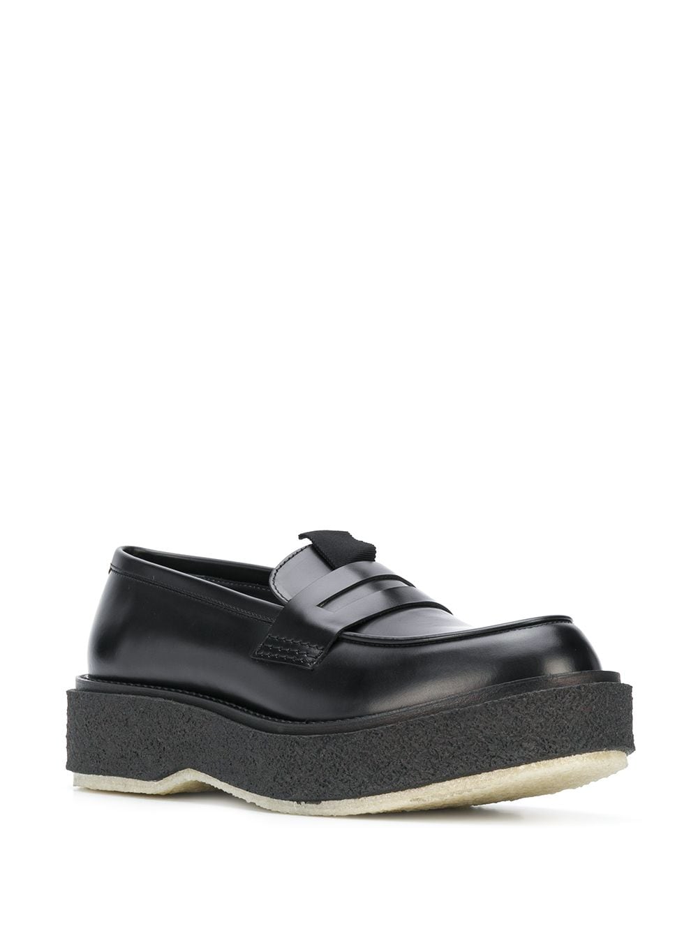 Shop Adieu X Etudes Loafers In Black