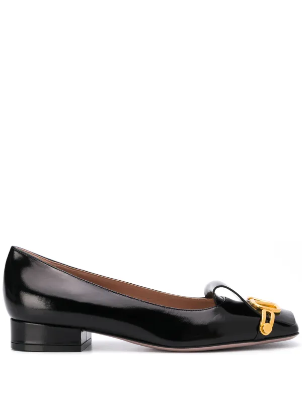 valentino low heel