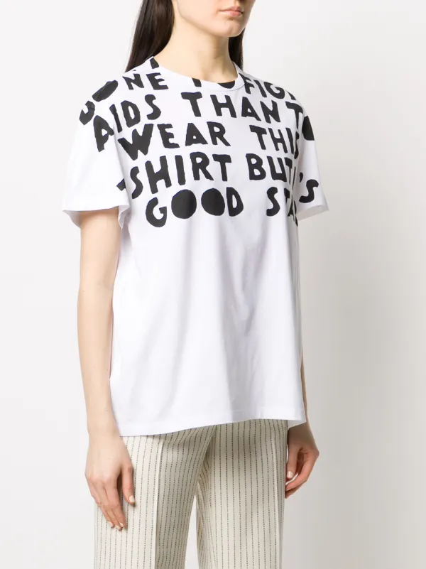 Maison Margiela AIDS Charity-print T-shirt - Farfetch