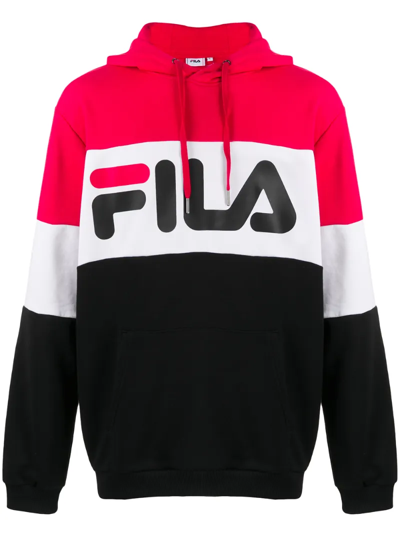 fila colour block hoodie