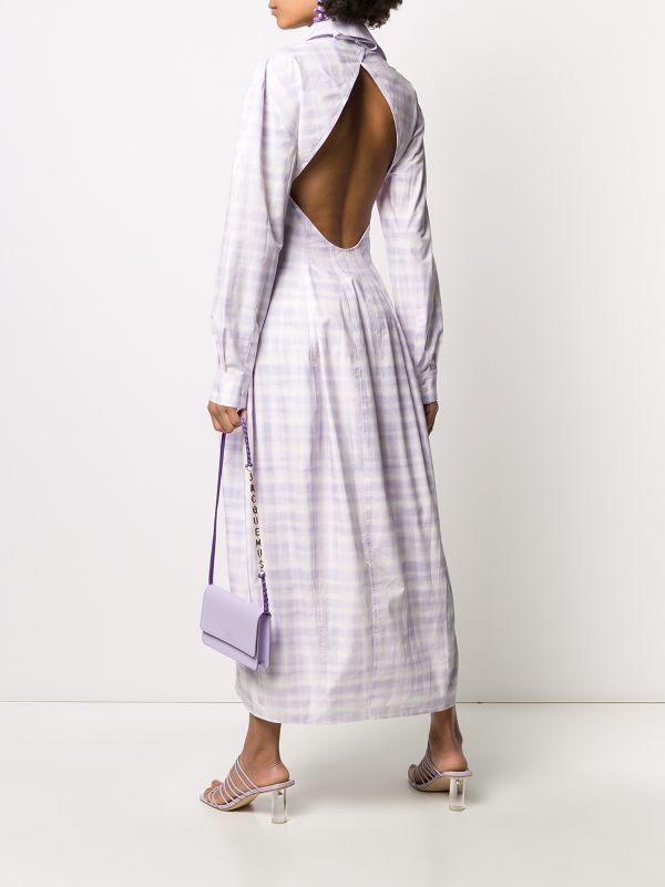 jacquemus purple dress