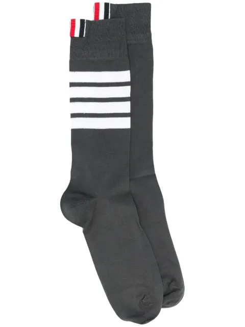 Thom Browne 4-Bar mid-calf socks
