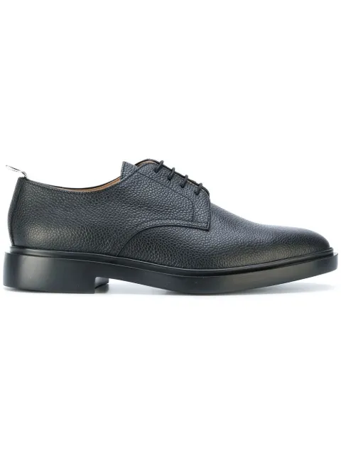 Thom Browne grained leather Derby shoes